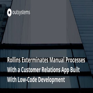 Rollins Exterminates Manual Processes With a Customer Relations App ...