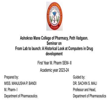 From Lab to launch A Historical Look at Computers in Drug development.pptx