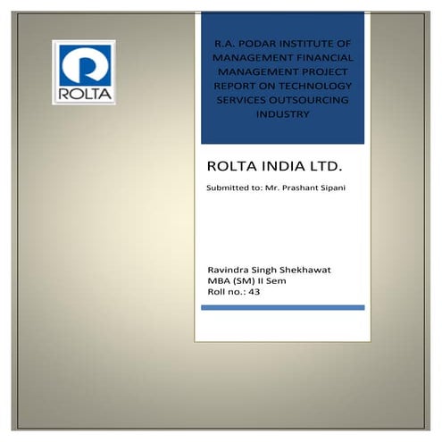 Rolta | PDF