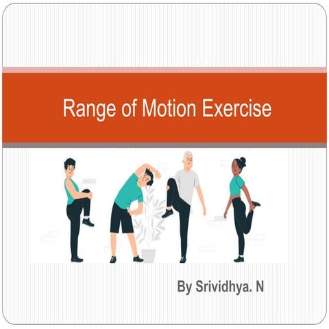 Range of motion exercises | PPTX