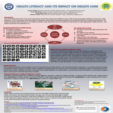 Health literacy and its impact on health care