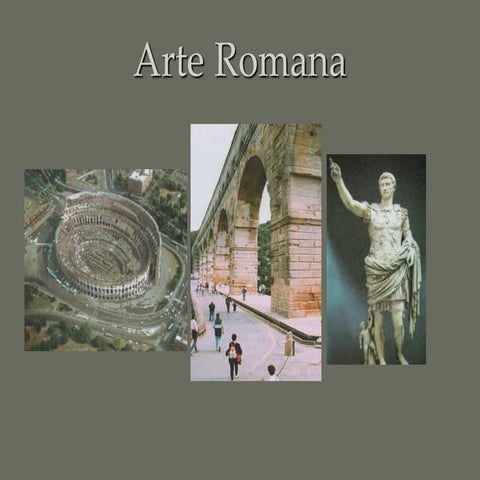 arte romana e suas características artisticas | PPT