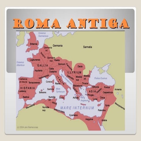 Roma antiga - Da fundação ao final do império