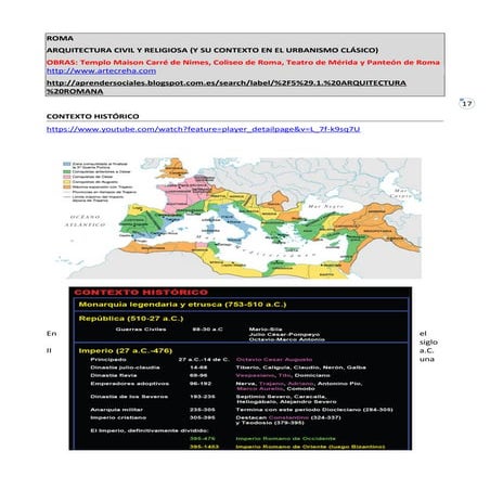 Roma arquitectura