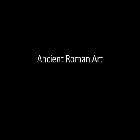 Roman art
