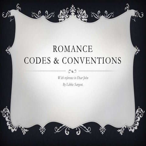 Romance conventions