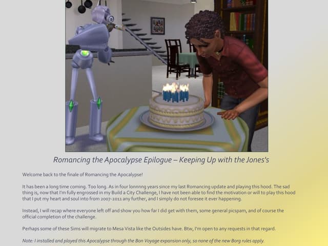 Romancing finale
