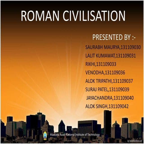 Roman civilisation