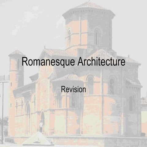 Romanesque Architecture