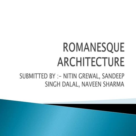 Romanesque architecture