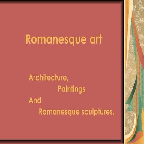 Romanesque art