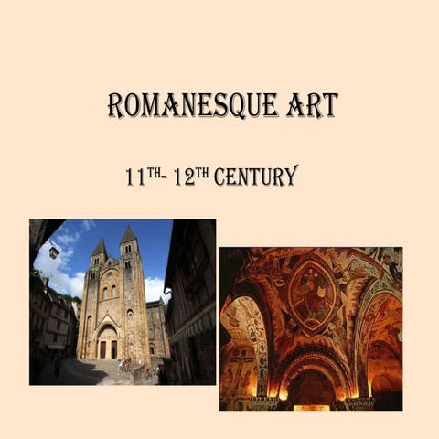 Romanesque art