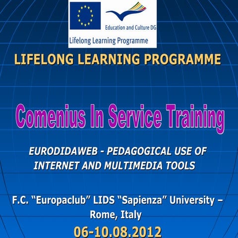 Romania presentation italy eurodidaweb course