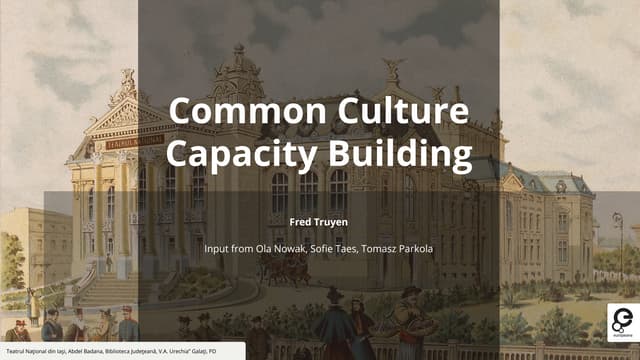 The Europeana meeting under the Romanian Presidency, Exposing Online the Euro...