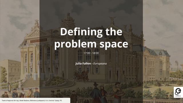 The Europeana meeting under the Romanian Presidency, Exposing Online the Euro...