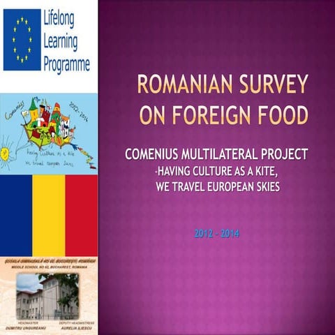 ROMANIAN SURVEY ON FOREIGN FOOD