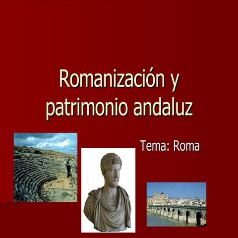 Romanización en Andalucía