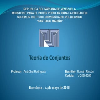 Leyes de Conjuntos