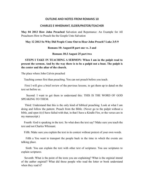 Romans 10 Full Outline PDF romans-10-full-outline-pdf