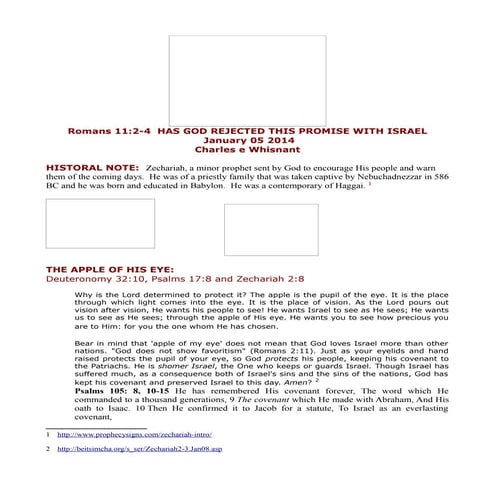 Romans 11 1 to 4 manusacript  notes 01 05 14