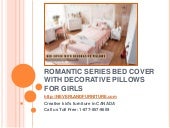 Romantic Series Bed Cover With Deco...