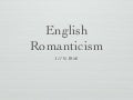 Romanticism