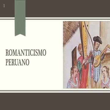 Romanticismo peruano exposicision