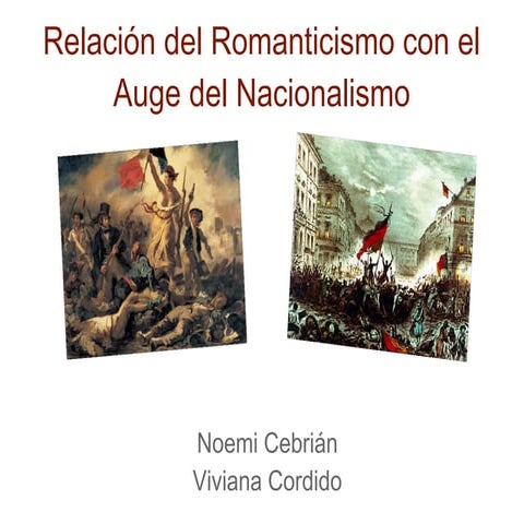 Romanticismo y nacionalismo