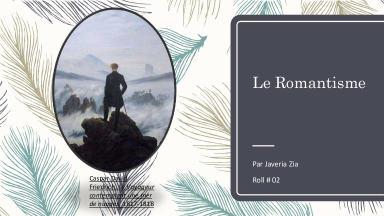 Le Voyageur Contemplant Une Mer De Nuages Analyse Pdf