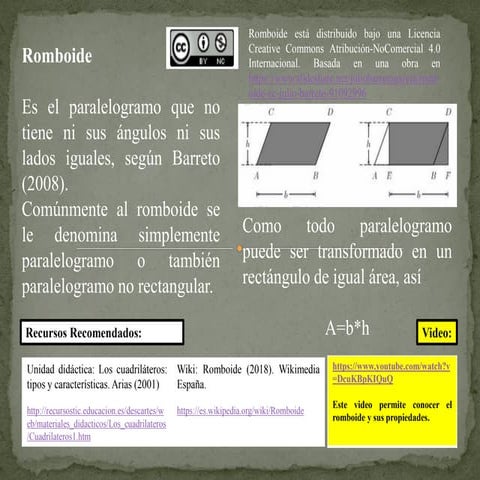 Romboide cc | PDF