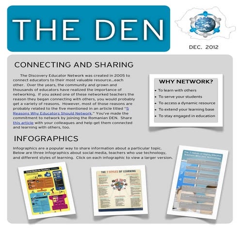 December Romanian DEN Newslettter