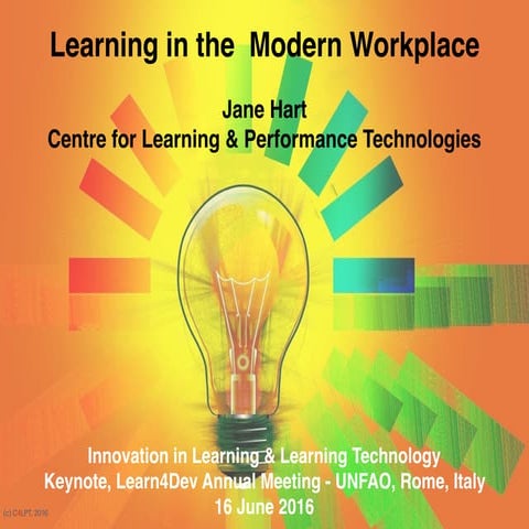 Learning in the Modern Workplace