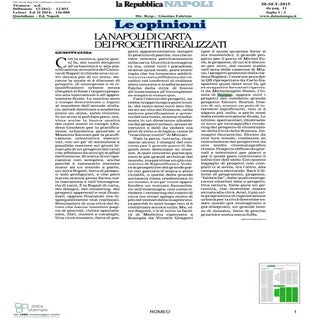 La Napoli di carta dei progetti irr...