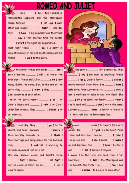 Romeo and juliet research paper