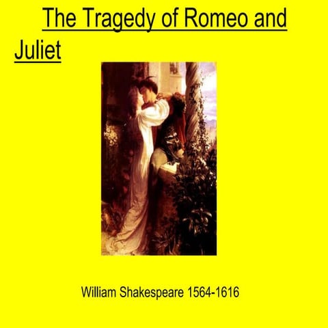 Romeo and juliet act 1