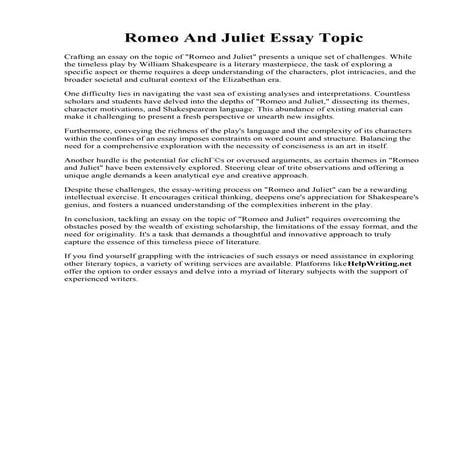 Romeo And Juliet Essay Topic.pdf