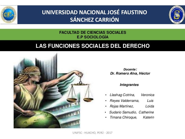 LA TEORÍA DE LAS FUNCIONES SOCIALES DEL DERECHO KARL LEWELLYN.