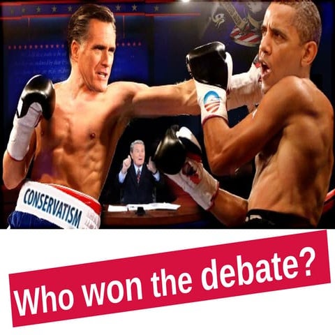 Romney Obama Debate Winner: Who Won the 2012 Presidential Debate