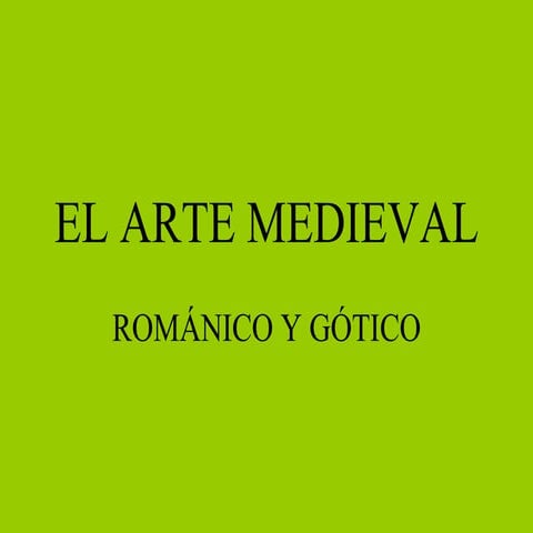 Arte Medieval