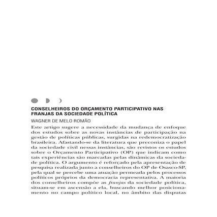 Romão   lua nova - 2011 - conselheiros