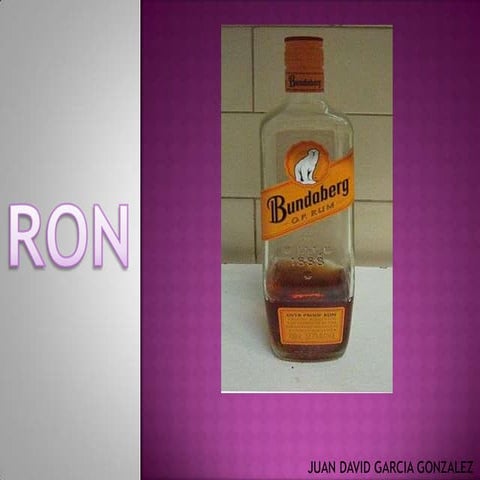 El ron proceso completo | DOCX
