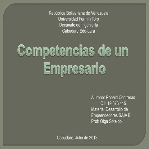 Ronald contreras. glosario