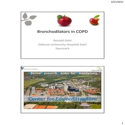 Bronchodilators in COPD