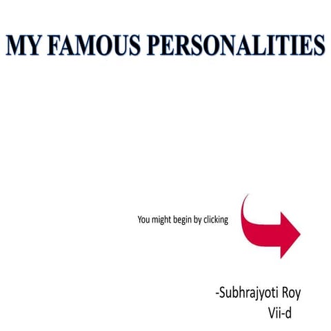 My Favorite Sportsperson 