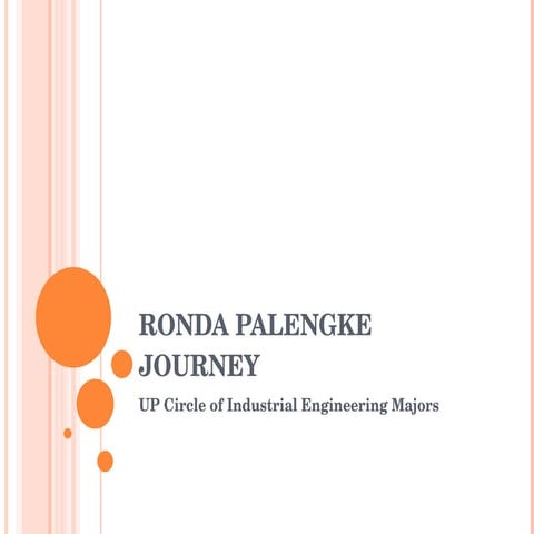 Ronda Palengke Journey