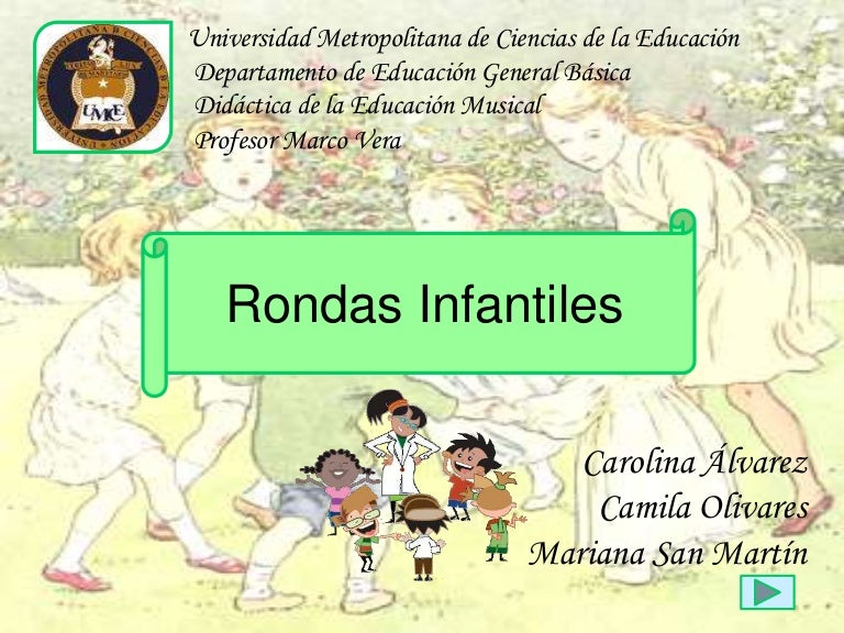 Rondas infantiles Rondas infantiles