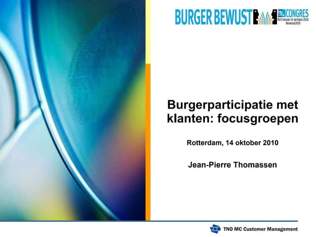 Servicekwaliteit - workshop 12 (ron...