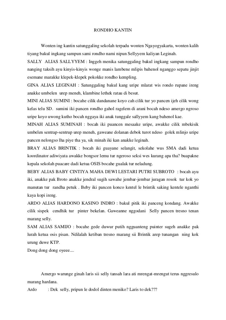 Drama bahasa jawa Drama bahasa jawa