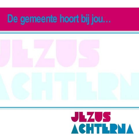 De gemeente hoort bij jou!