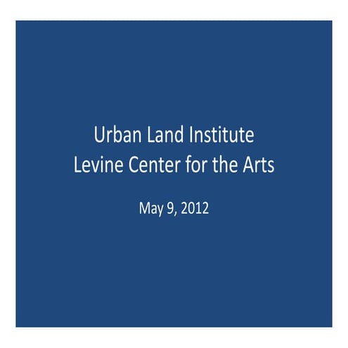 Ron kimble, Urban Environments Built on Innovative Thinking